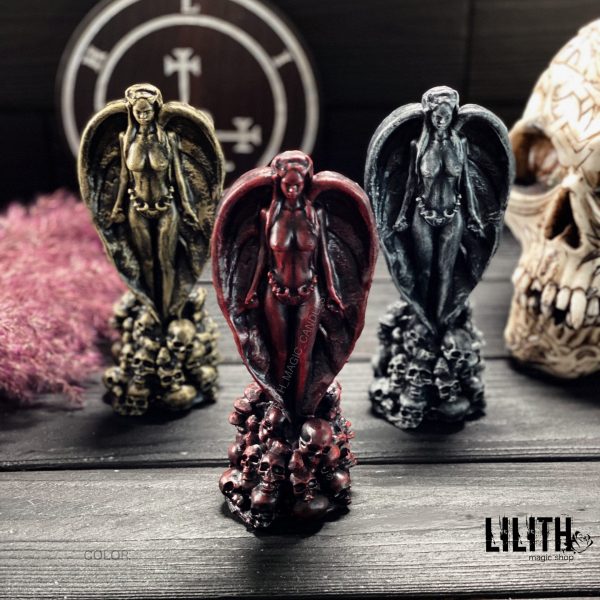 Lilith Gypsum Figurine – Clear Varnish Finish