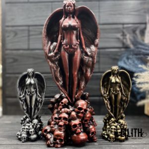 Lilith Gypsum Big 11.8 Inches Figurine – Clear Varnish Finish