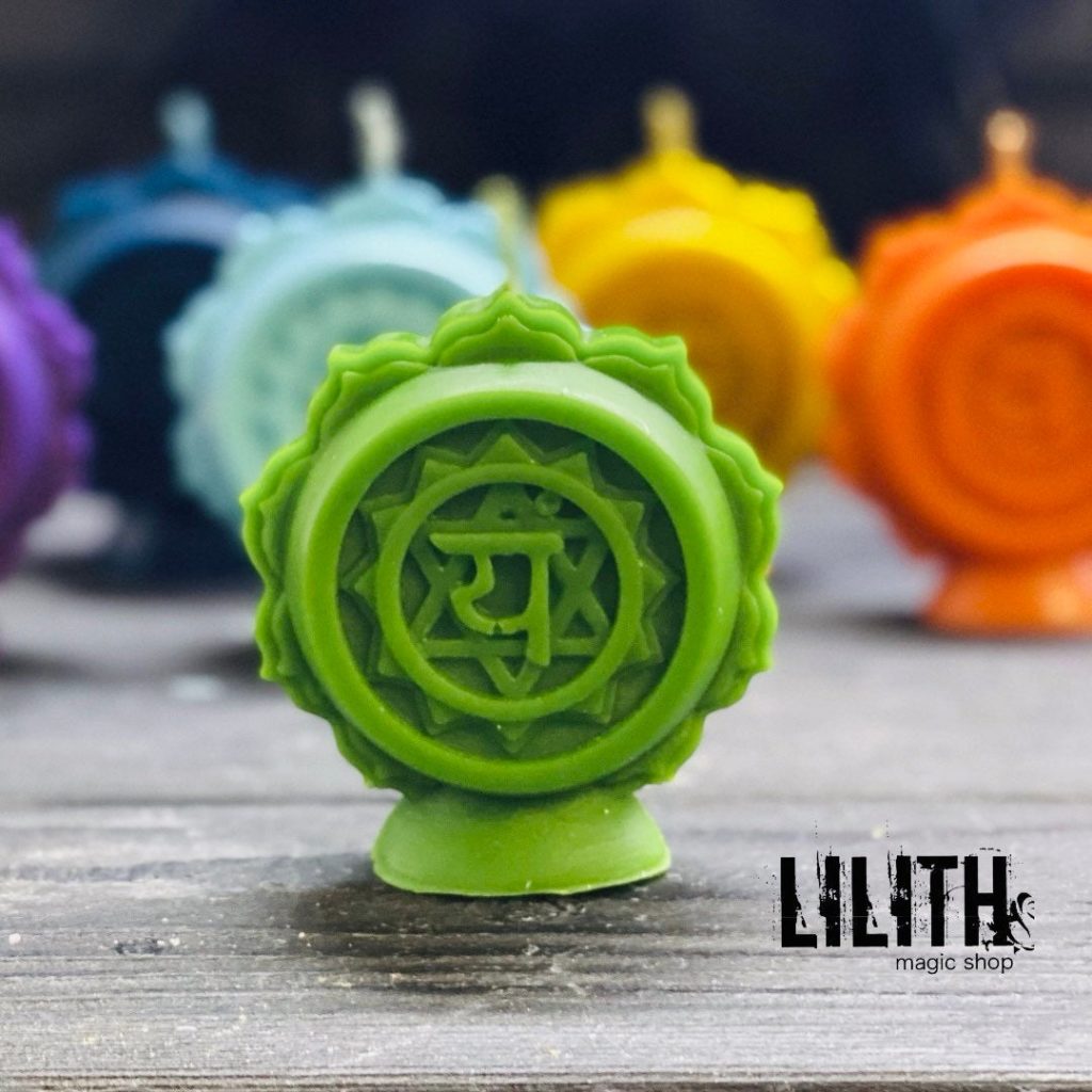 Chakra Beeswax Candle with dōTERRA Essential Oils for Energy Healing