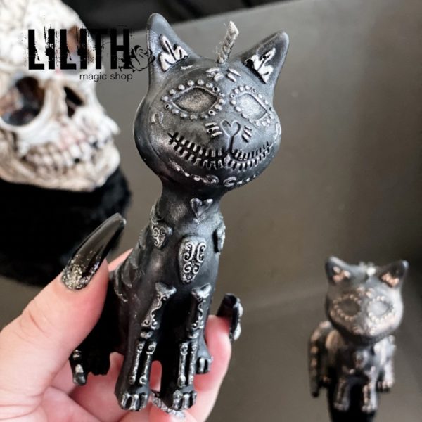 Свічка “Кіт Santa Muerte”