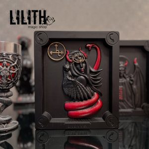 Lilith Wooden Icon for Appealing to Lilith or casting Black Magic Love/Lust Spells