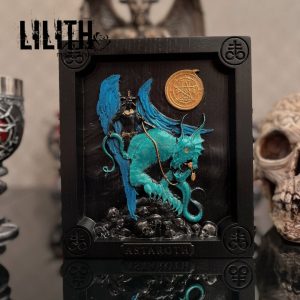 Astaroth Wooden Icon for Appealing to Astaroth – Ars Goetia